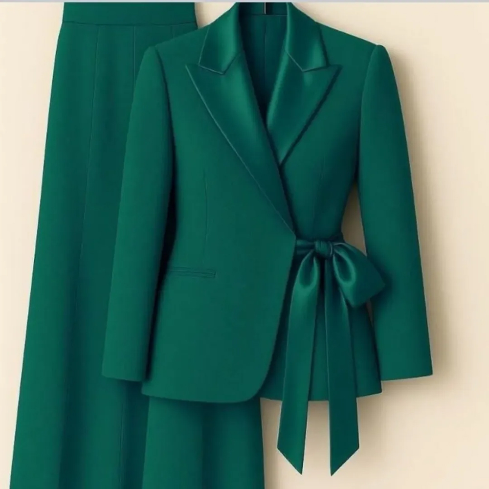 Women Formal Wear Trousers - Setelan Blazer Wanita Kustom Model Kerah