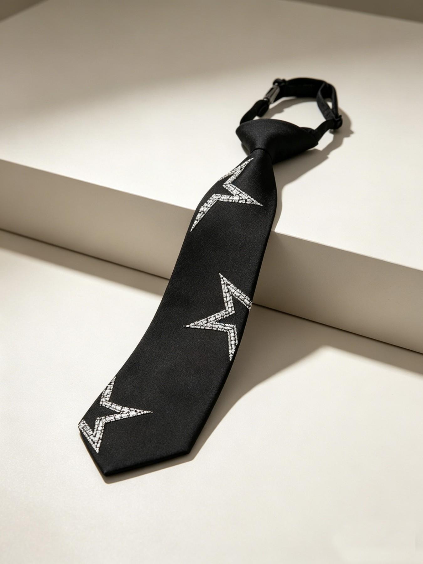 Women Formal Wear With Tie - Dasi Pita Bintang Berpayet yang Sudah