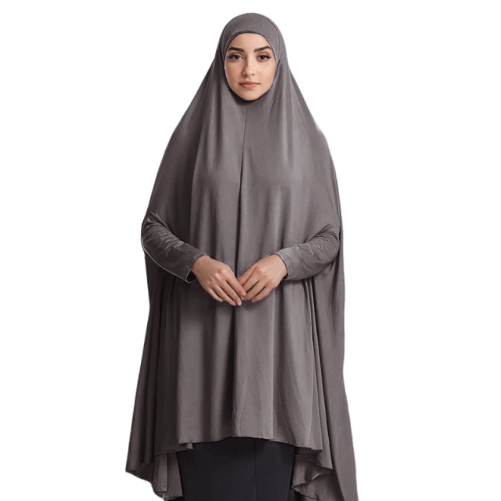 Gamis Muslim Polos Elegan Lemb - Women Formal Wear Hijab ulasan dan harga