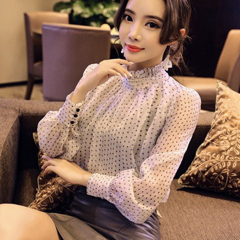 Kemeja lengan panjang untuk wa - Women'S Formal Wear Blouse ulasan dan harga