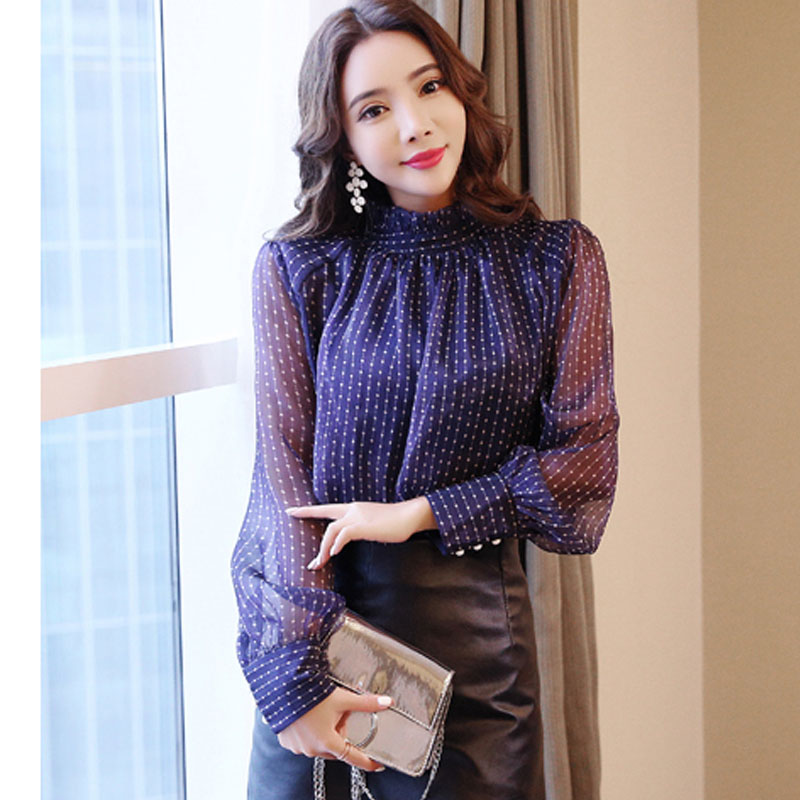 Kemeja lengan panjang untuk wa - Women'S Formal Wear Blouse ulasan dan harga