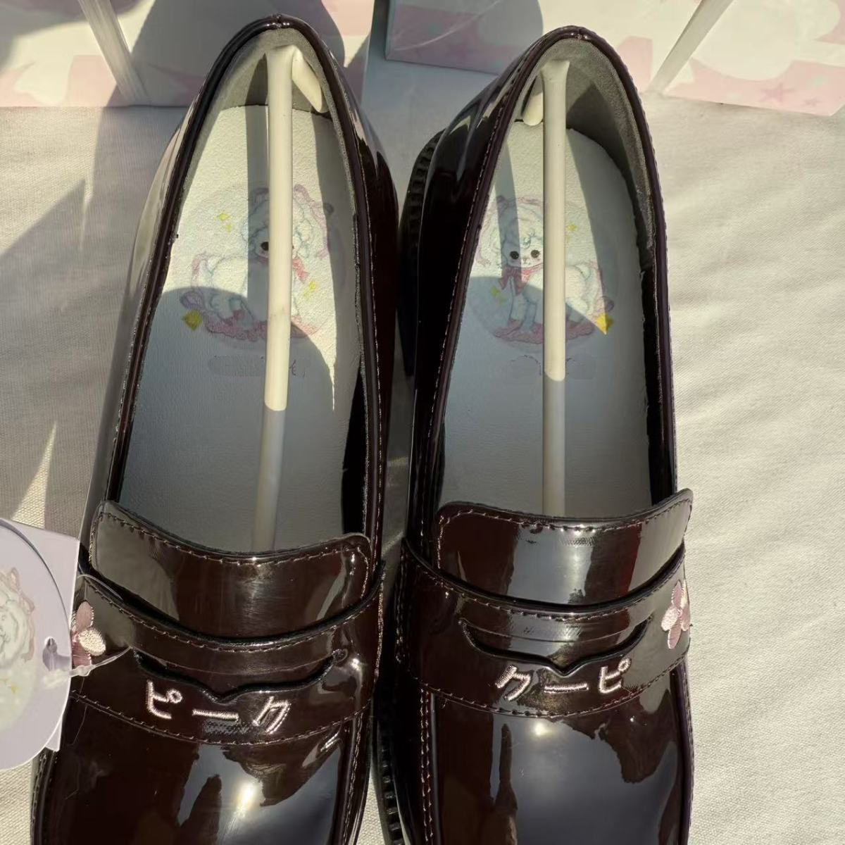 Sepatu Jahit Gaya Jepang yang  - Kitten Heel Women ulasan dan harga