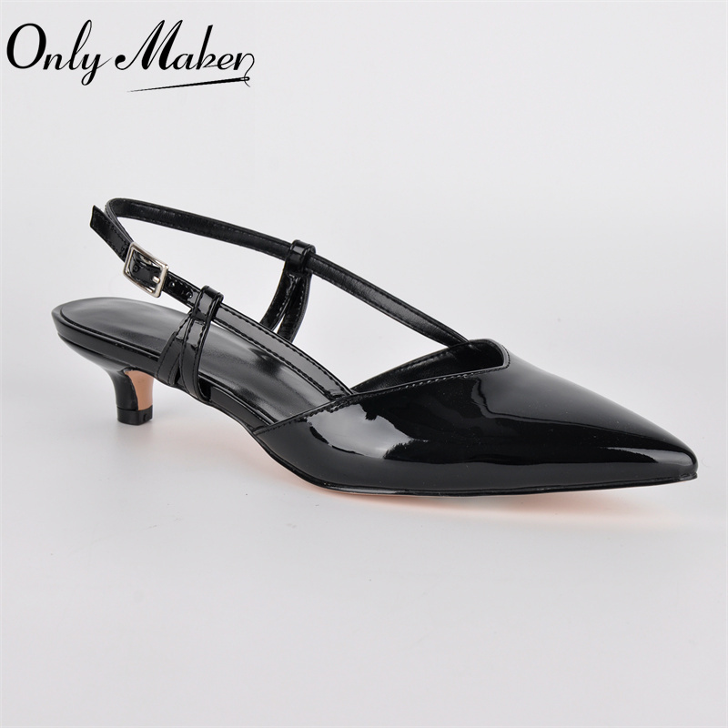Sepatu Hak Rendah Wanita Onlym - Kitten Heel Women ulasan dan harga