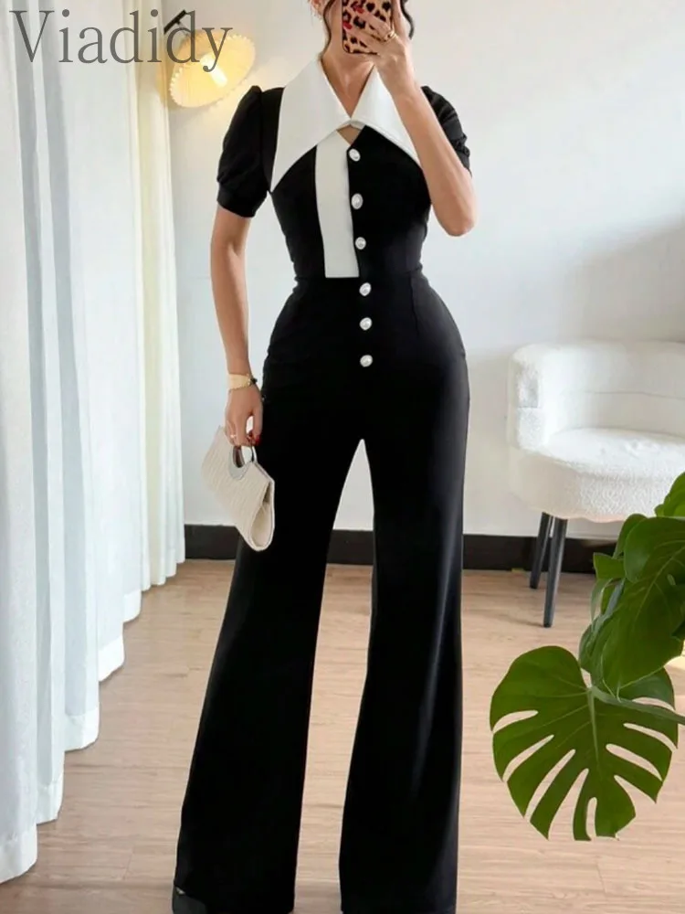 Jumpsuit Wanita Elegan Warna-B - Women'S Formal Jumpsuit Evening Wear ulasan dan harga