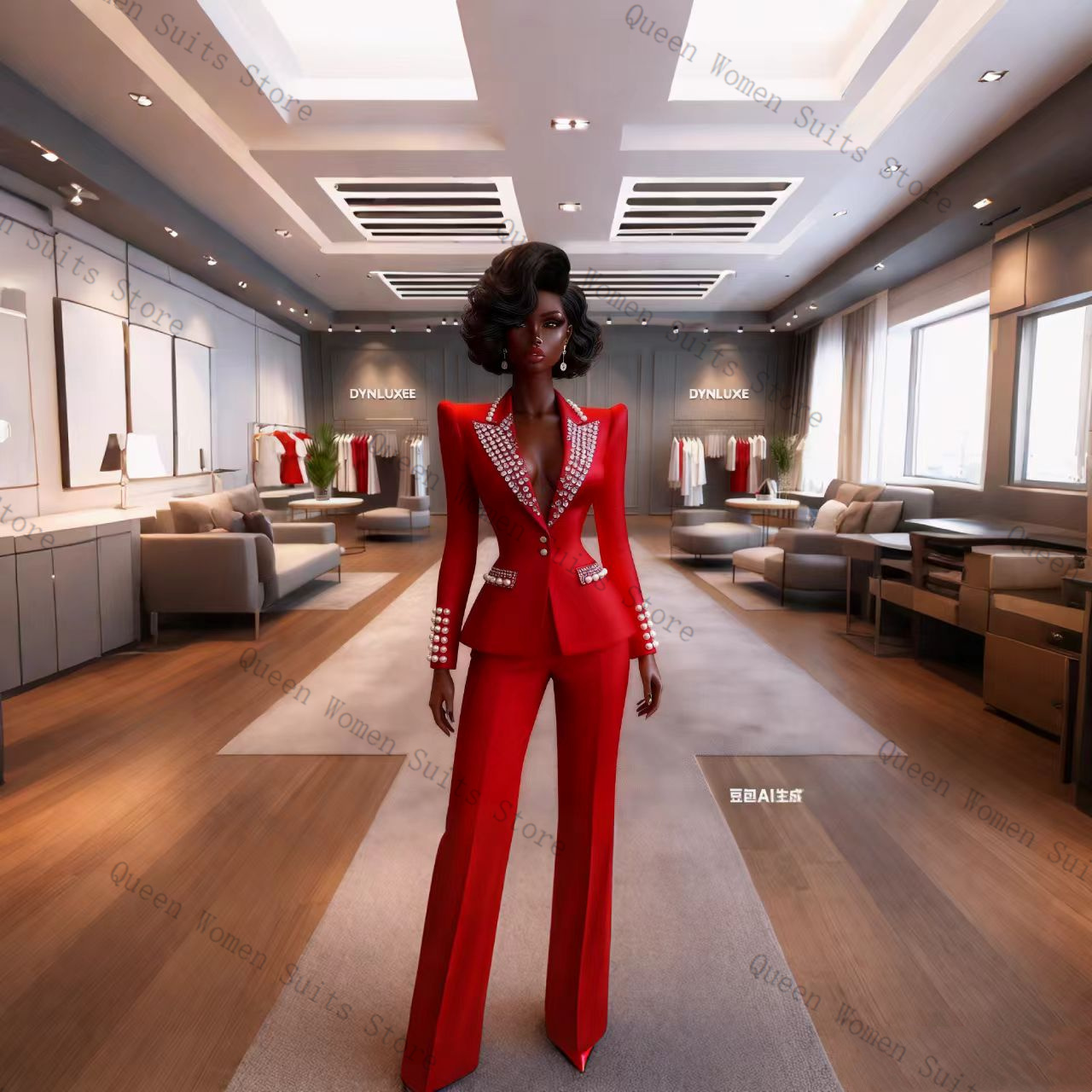 Setelan Celana Wanita Mutiara  - Women Formal Wear Trousers ulasan dan harga
