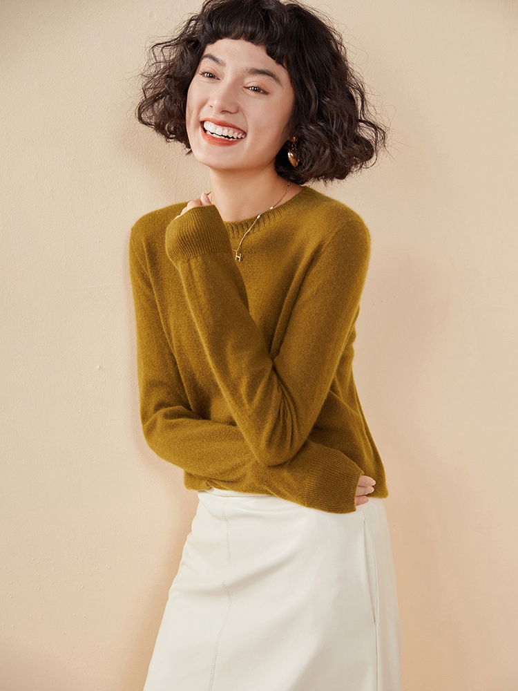 Sweater Kasmir Wanita, Rajutan - Women Formal Blouses For Evening Wear ulasan dan harga
