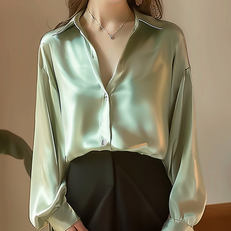 Fashion blus wanita lengan pan - Women'S Formal Wear Blouse ulasan dan harga