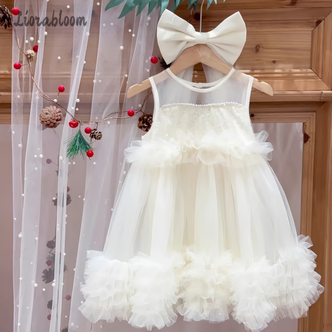 Gaun Tulle Anak Perempuan Desa - Women'S Formal Wear Wedding ulasan dan harga