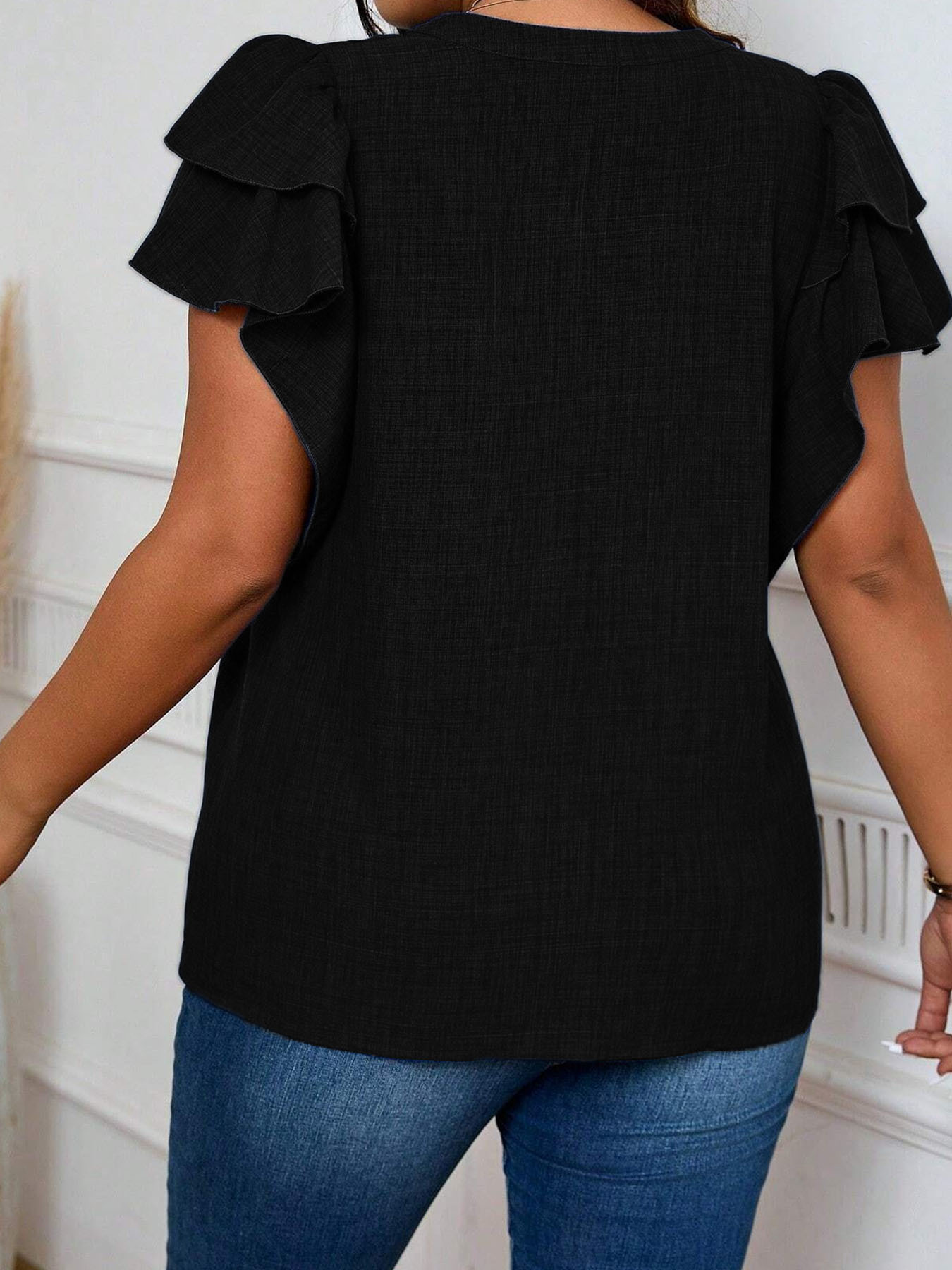 Blus Wanita Ukuran Besar Elega - Women'S Formal Wear Blouse ulasan dan harga