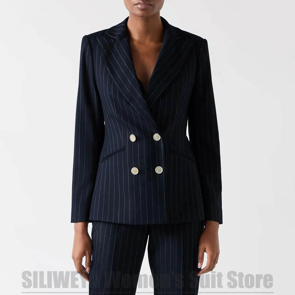 Setelan Jas Wanita Biru Dongke - Women Formal Wear For Meeting ulasan dan harga