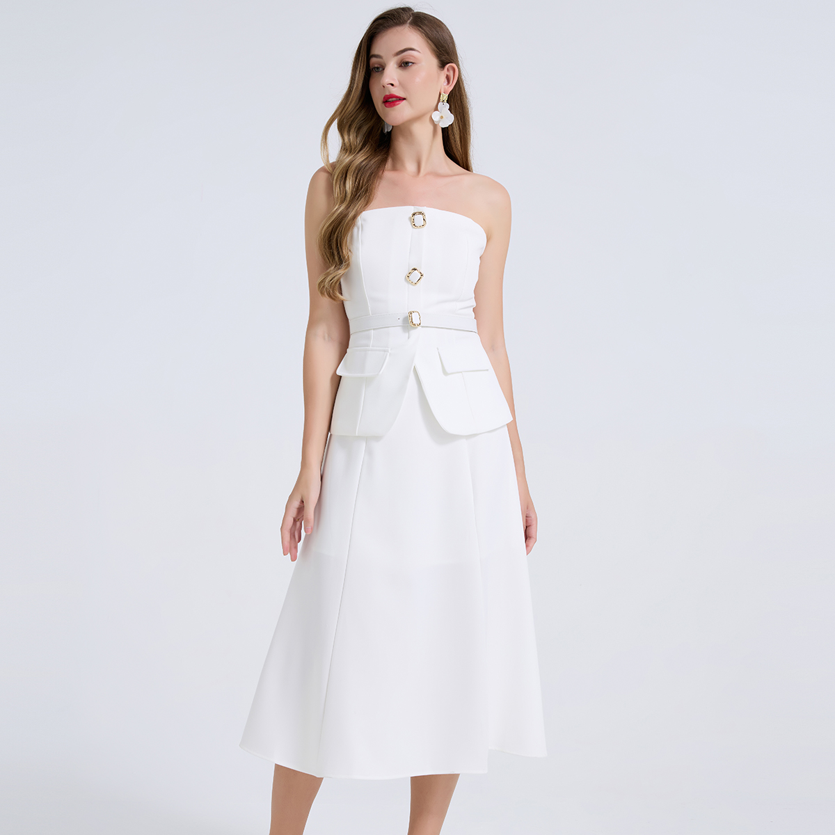 Setelan Wanita 2 Potong yang E - Women Formal Wear For Meeting ulasan dan harga