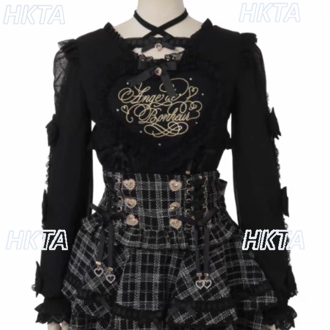 Kemeja Lolita Jepang Baru Mani - Women'S Formal Wear Blouse ulasan dan harga