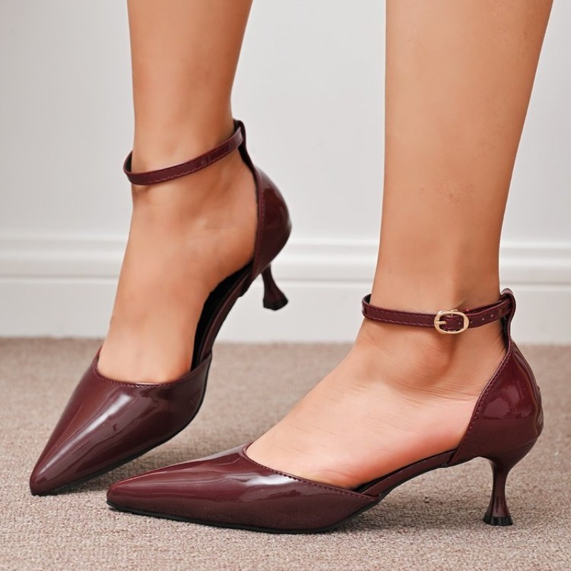 Sepatu Wanita Model Pumps Ujun - Kitten Heel Women ulasan dan harga